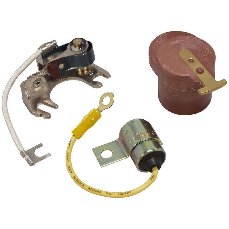 TOYOTA 4P FORKLIFT PARTIAL IGNITION TUNE UP  CONDENSER ROTOR SET POINT RT019-PC