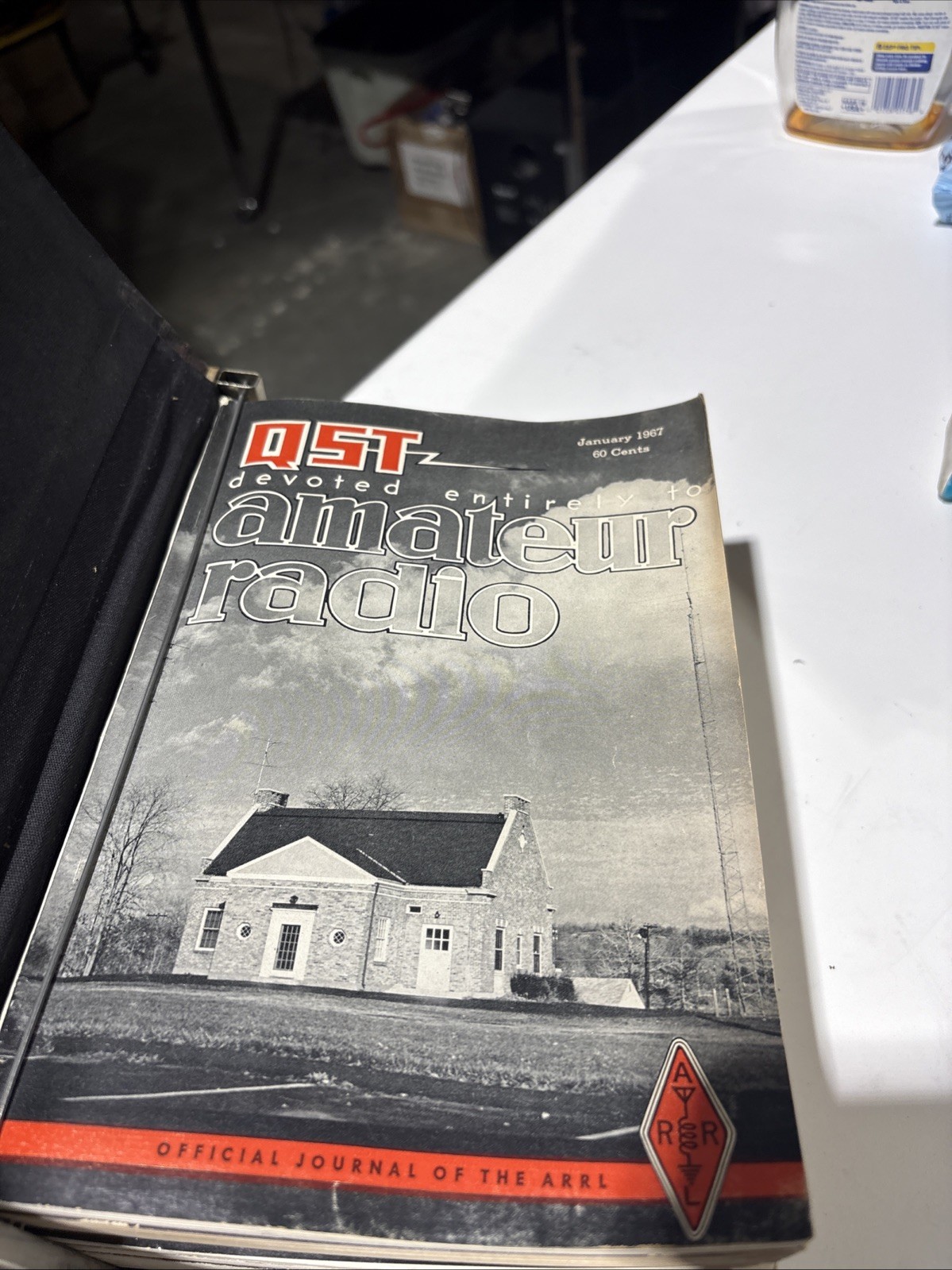 QST Amateur Radio Magazine - 1967 Complete 12 Volume Set Hard Bound Binder