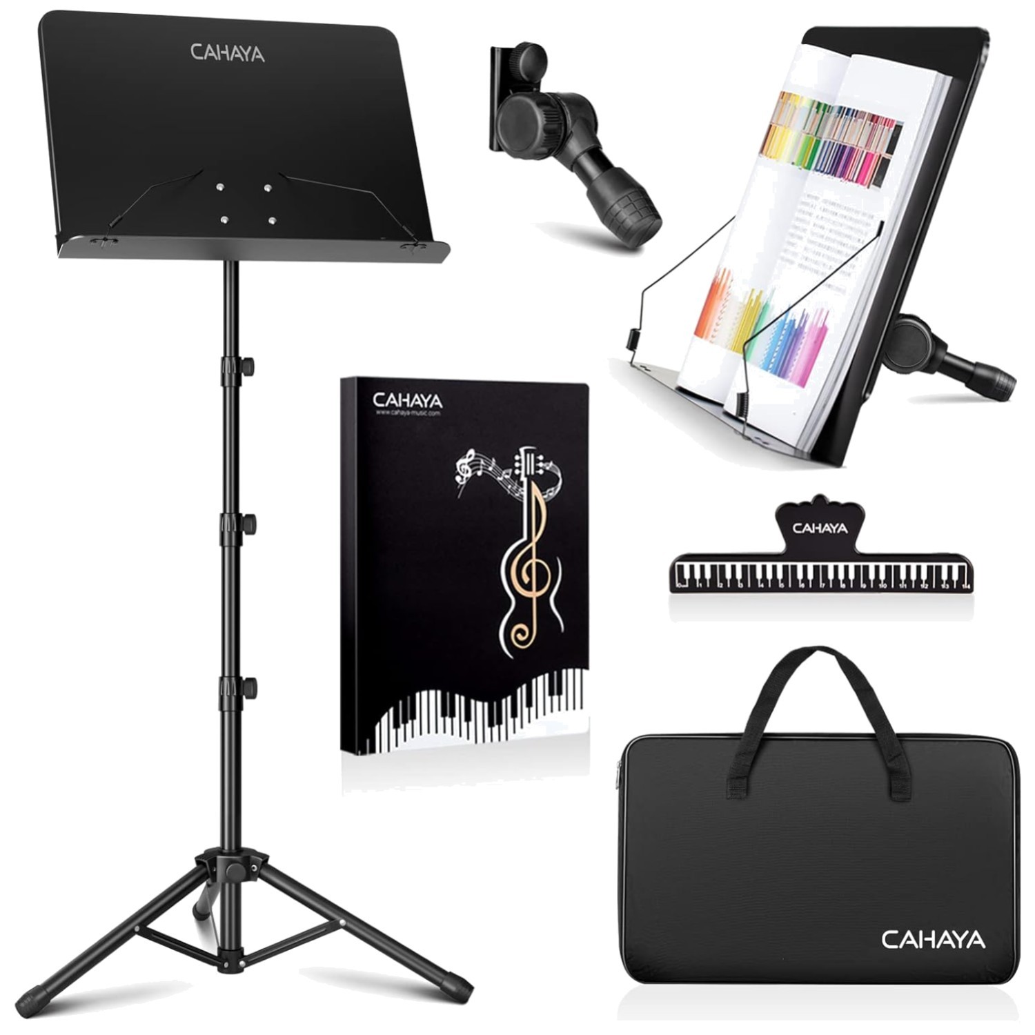 Portable Metal Stand with Adjustable Height & Carrying Bag