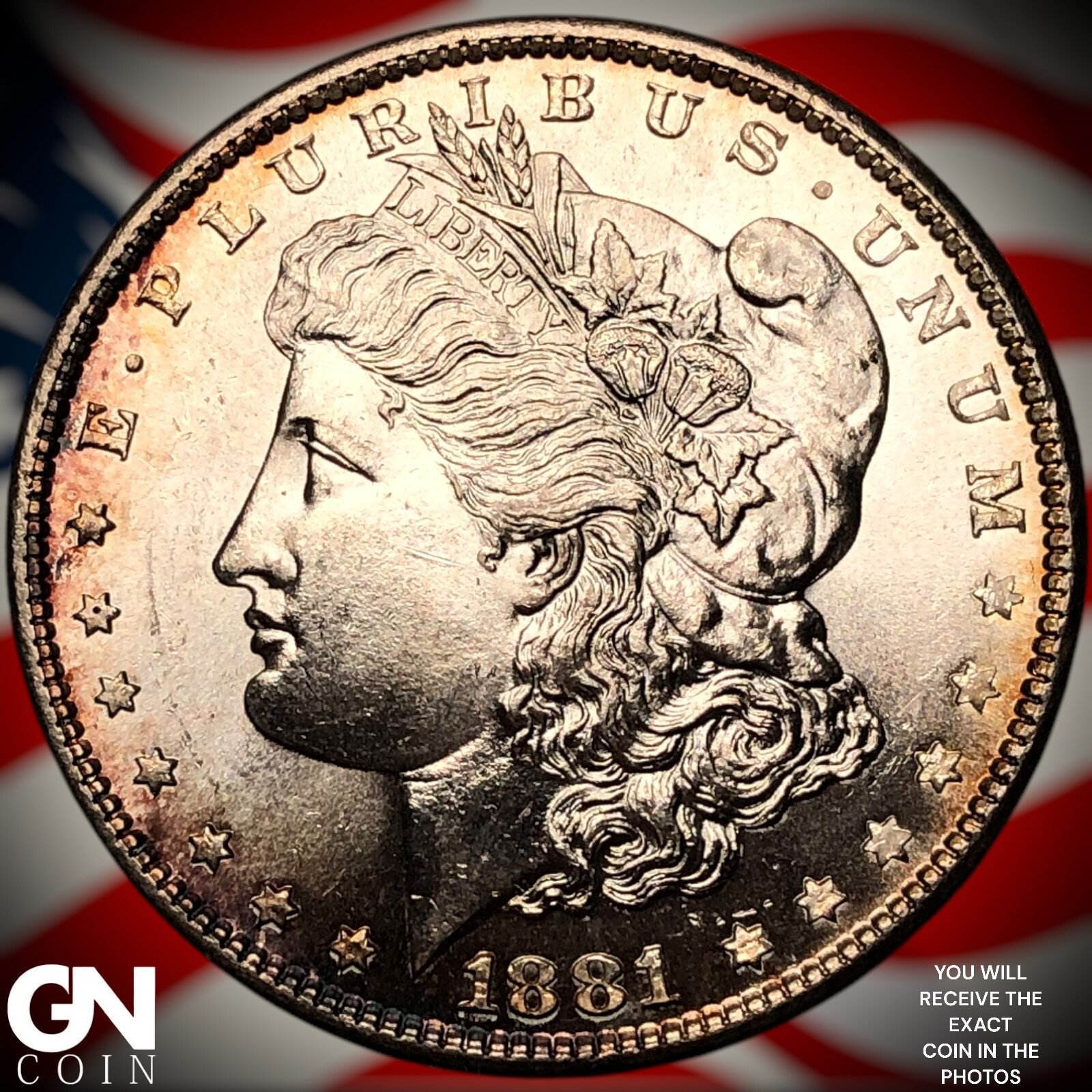 1881 S Morgan Dollar Y8512