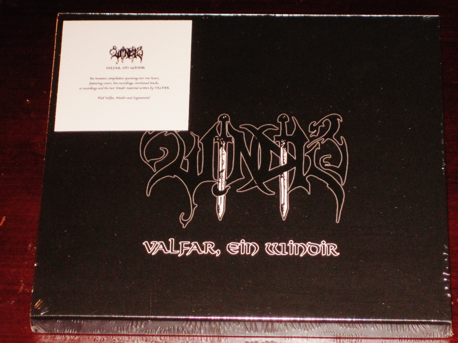 Windir: Valfar, Ein Windir 2 CD Set 2022 Deathheadz UK DHZCD001 Slipcase NEW