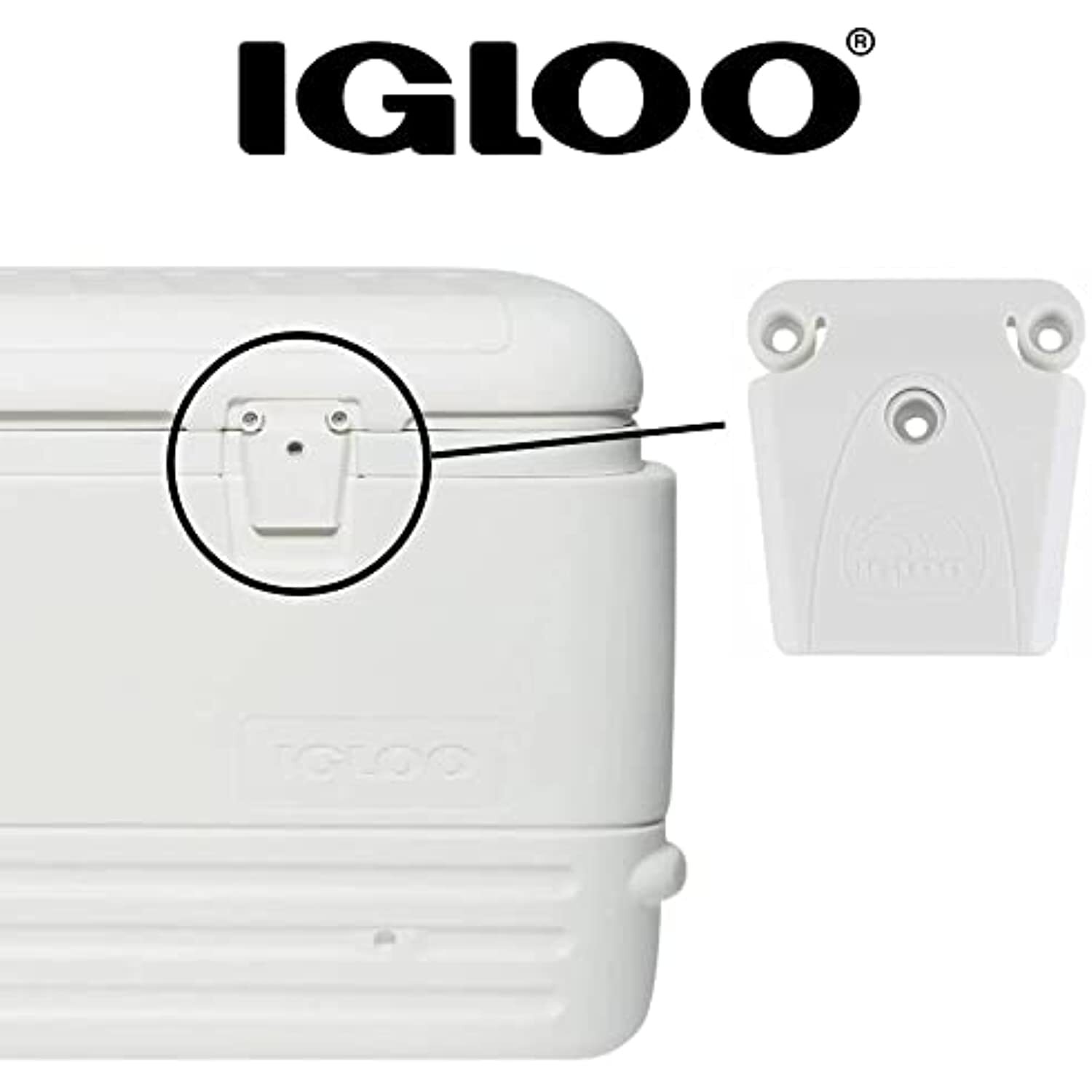 Igloo Cooler Standard Plastic Latch 1pk 24013