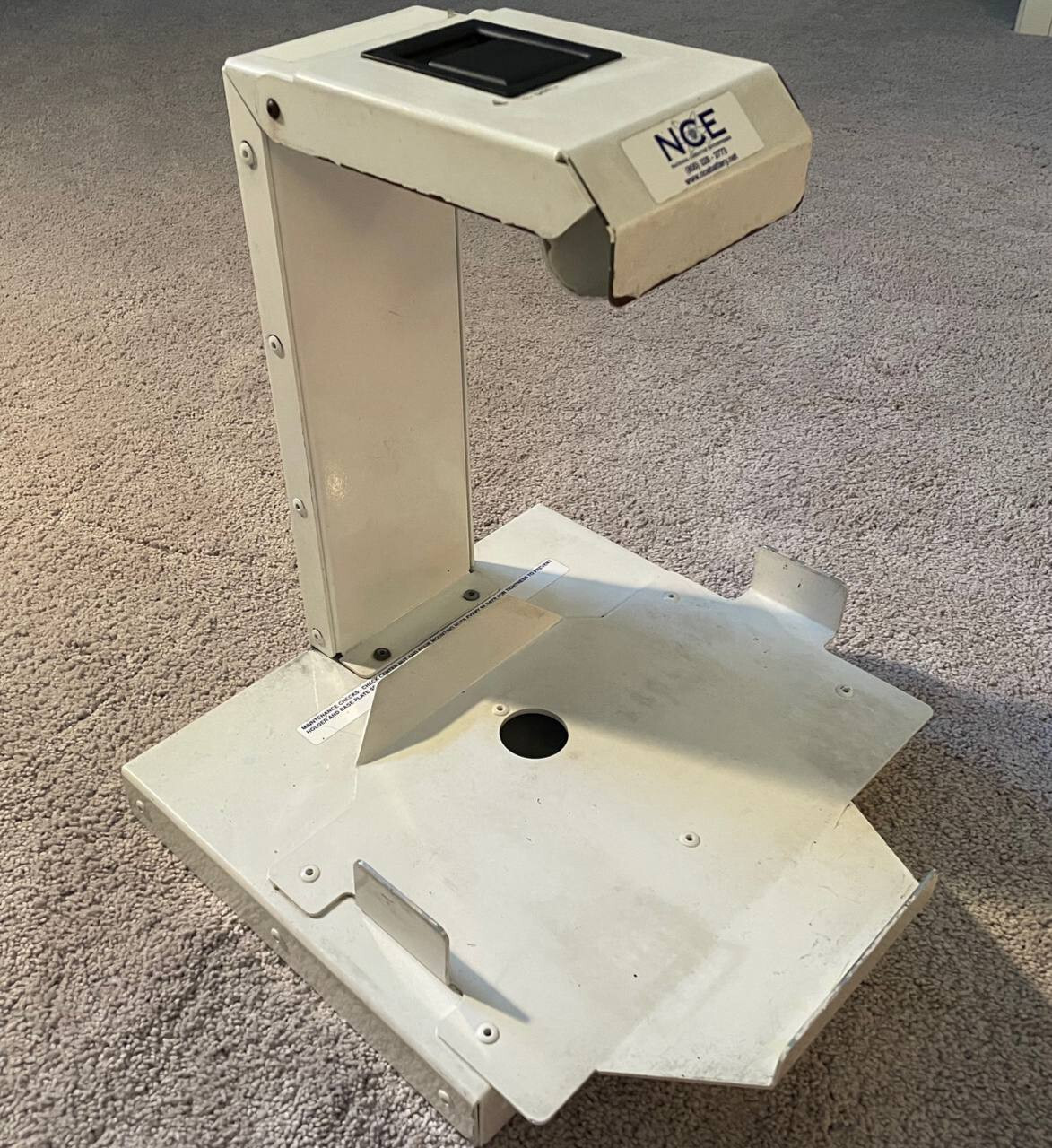 NCE Stationary Mount for Philips MRx Heartstart EMS Cardiac Monitor