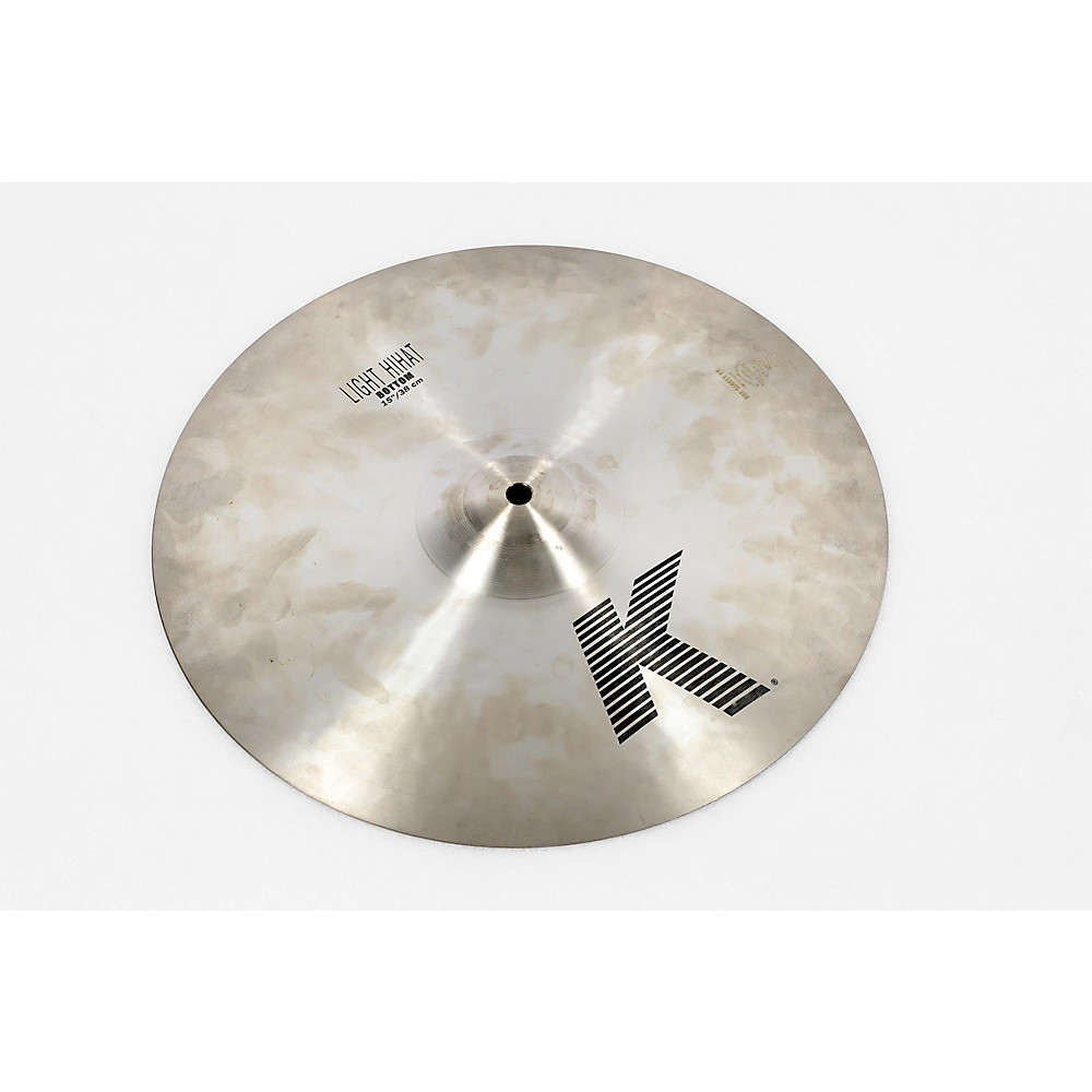 Zildjian K Light HiHat Bottom Cymbal 15 in. 197881484545 OB