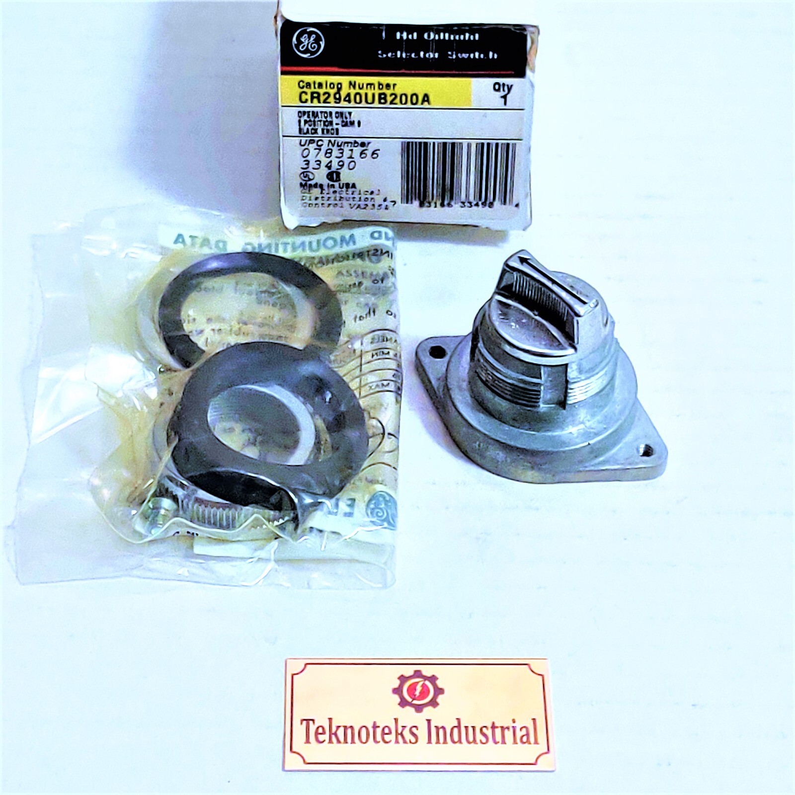 GENERAL ELECTRIC CR2940UB200A SELECTOR SWITCH