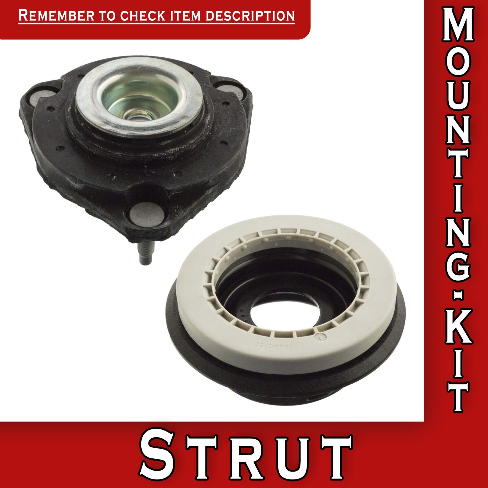Front Strut Mounting Front Febi Bilstein 106502 Mounting Kit Ball Bearing FORD