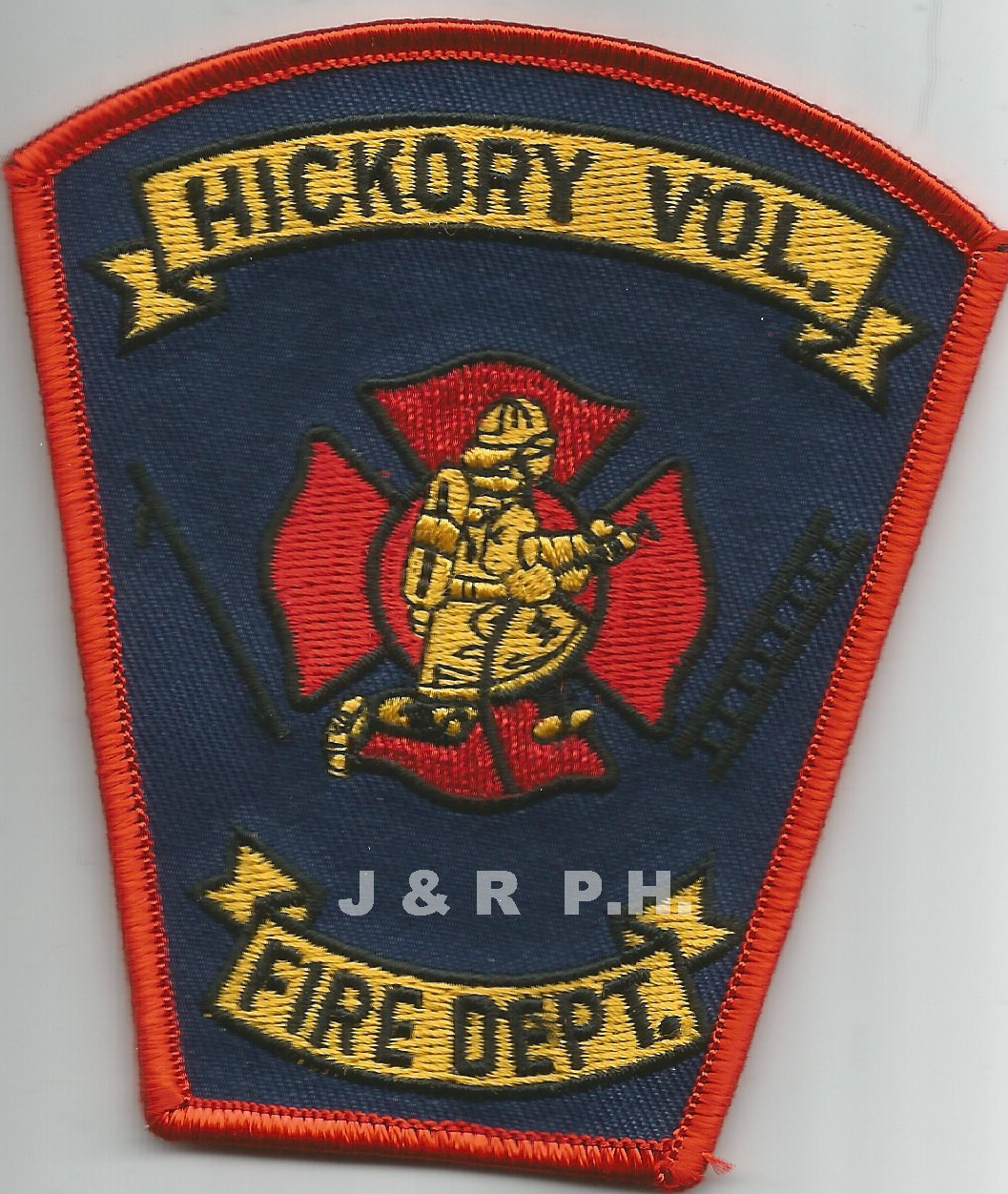 Hickory, Mississippi  (3.5" x 4" size)  fire patch