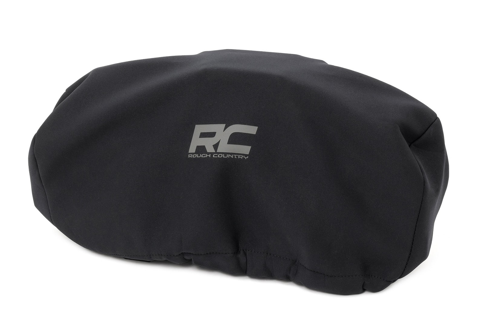 Rough Country Vinyl Winch Cover w/Logo Black RS106A