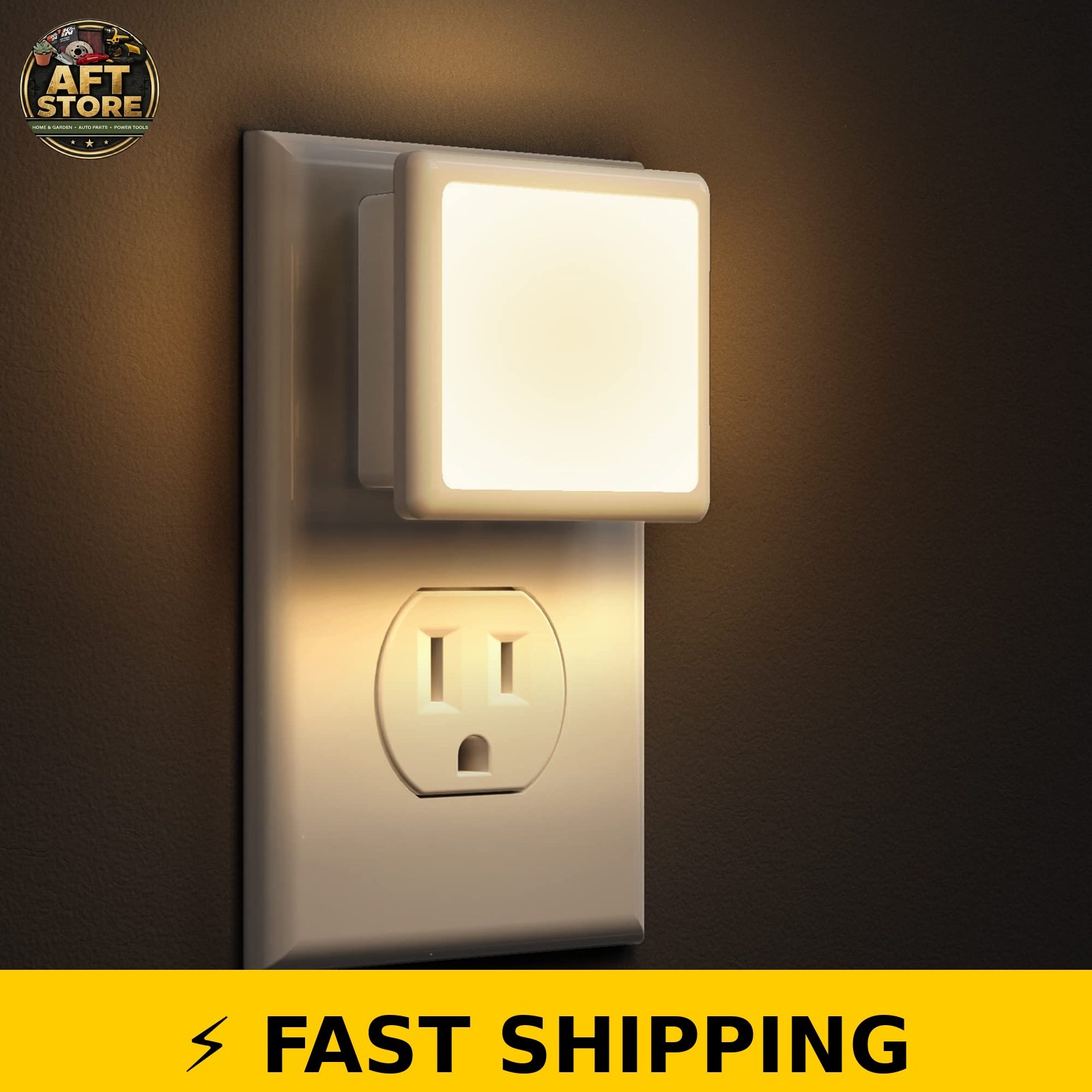 L LOHAS LED Night Lights Plug into Wall 2-Pack, 0.3W
