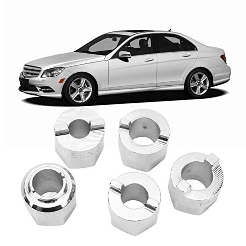 5pcs Strut Nut Socket Set Replacement for C Class W203 W209 CLK, Front