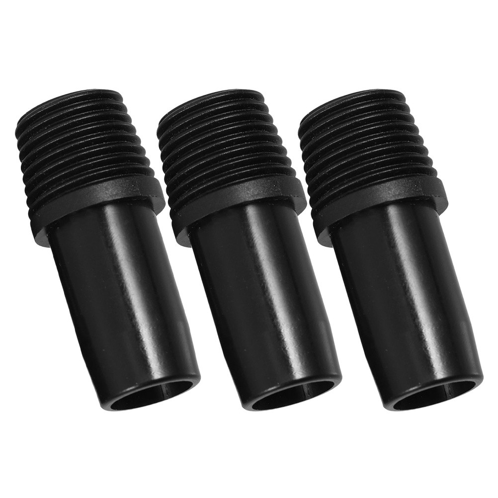 3 Pcs German Threaded Connection Parts Broom Handle Adapter Replacement