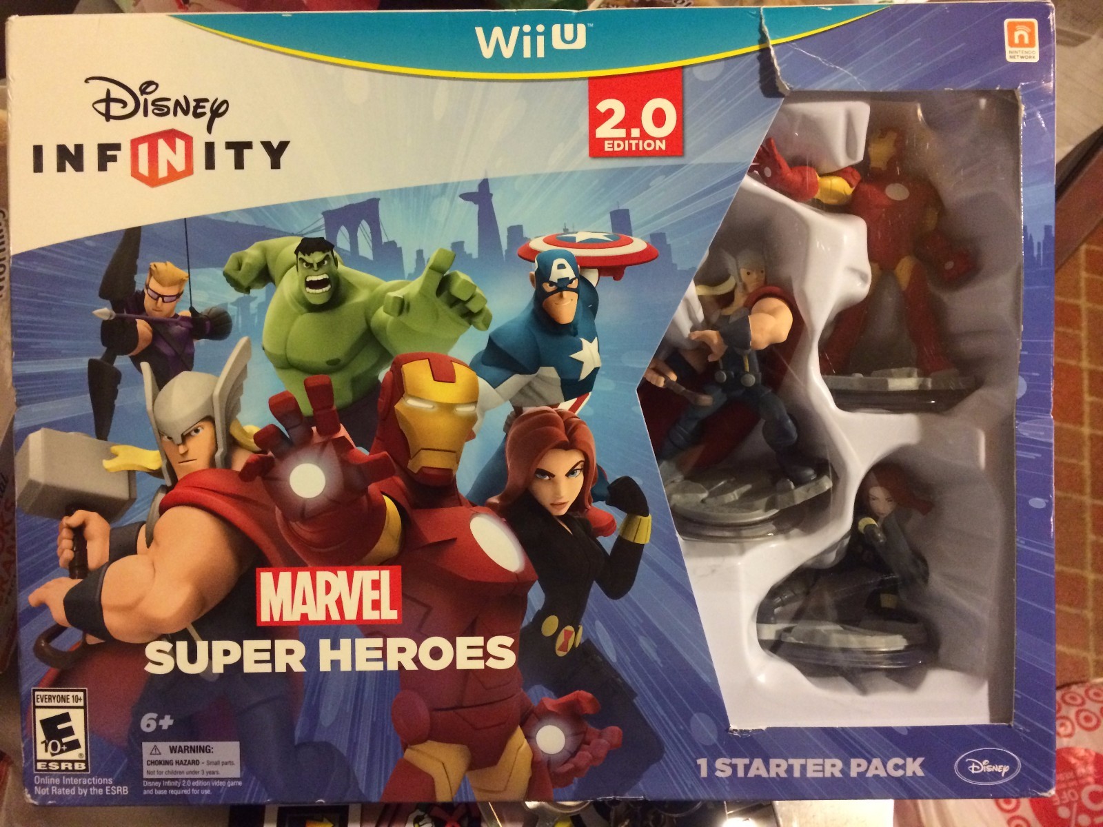 Disney INFINITY Marvel Super Heroes 2.0 Edition Video Game Starter Pack Wii U
