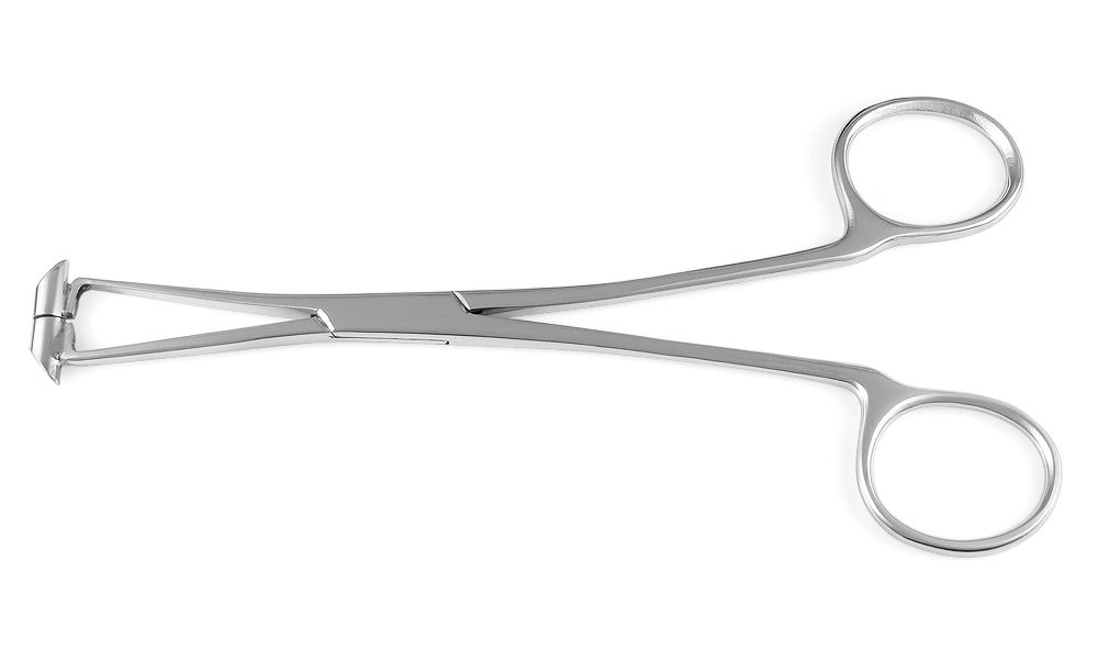 True Septum Forceps 6 inch steel piercing tool