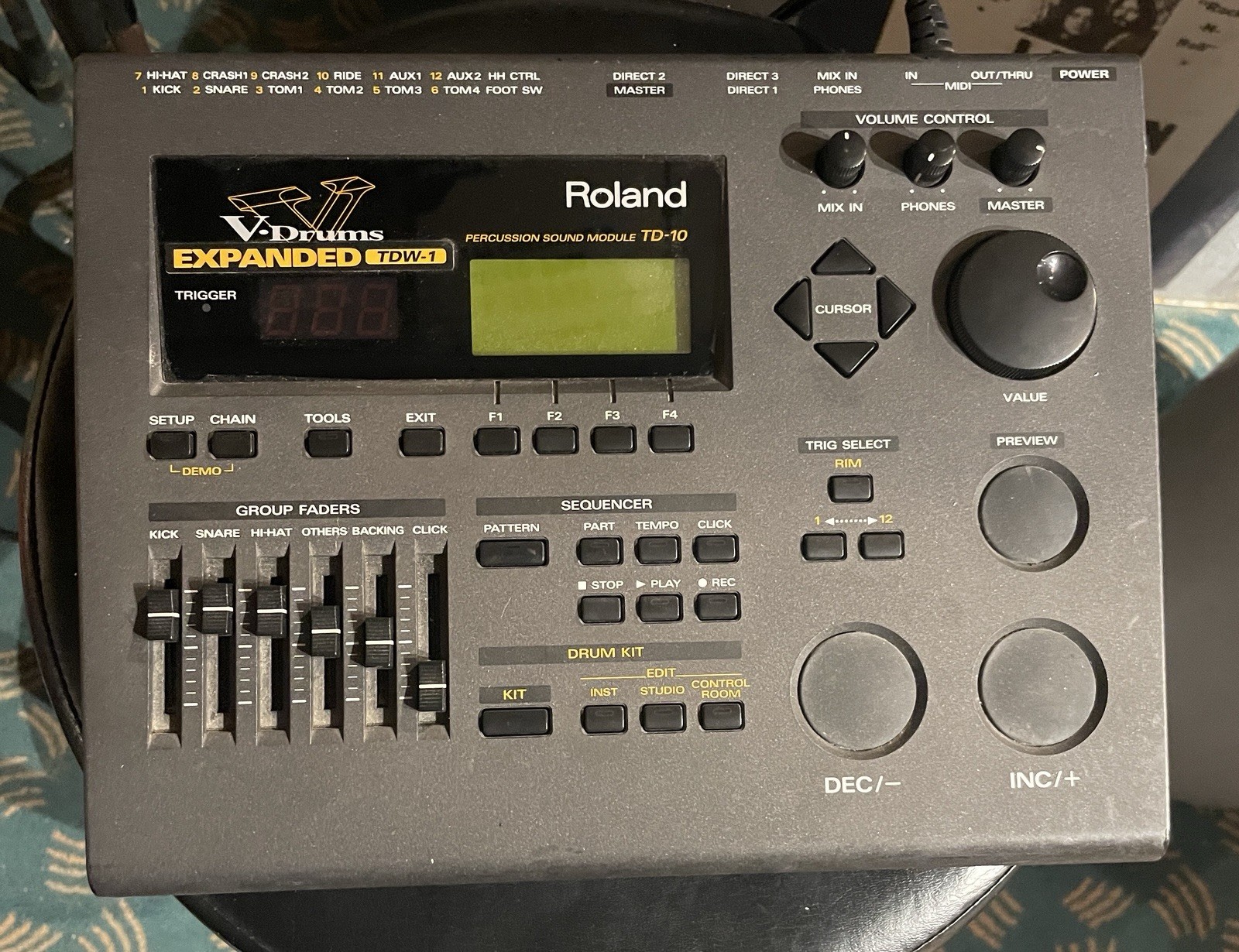 Roland TD10 Module W Expanded TDW-1