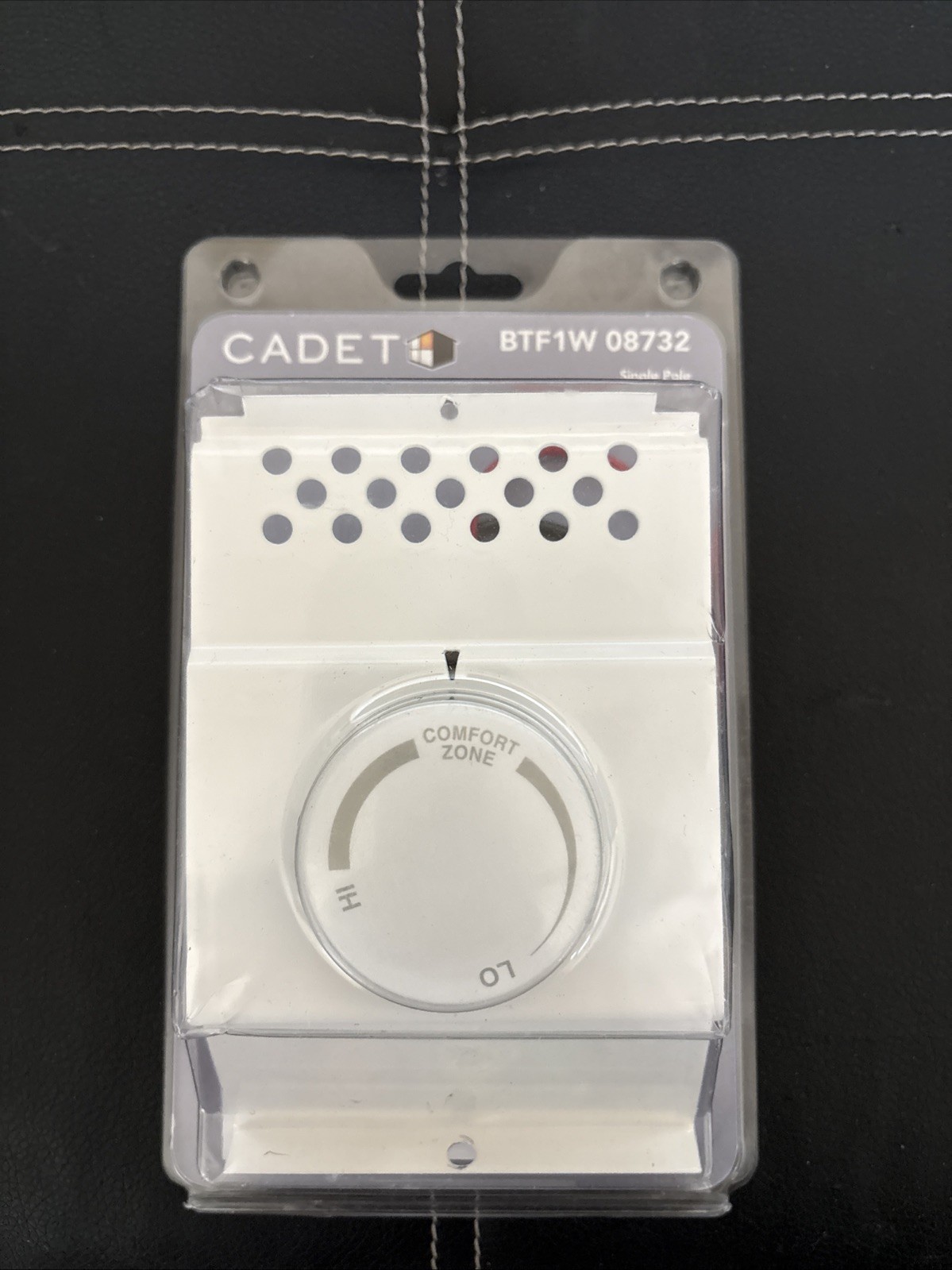 Cadet BTF1W Single Pole, Line Voltage Baseboard Thermostat - White (08732)