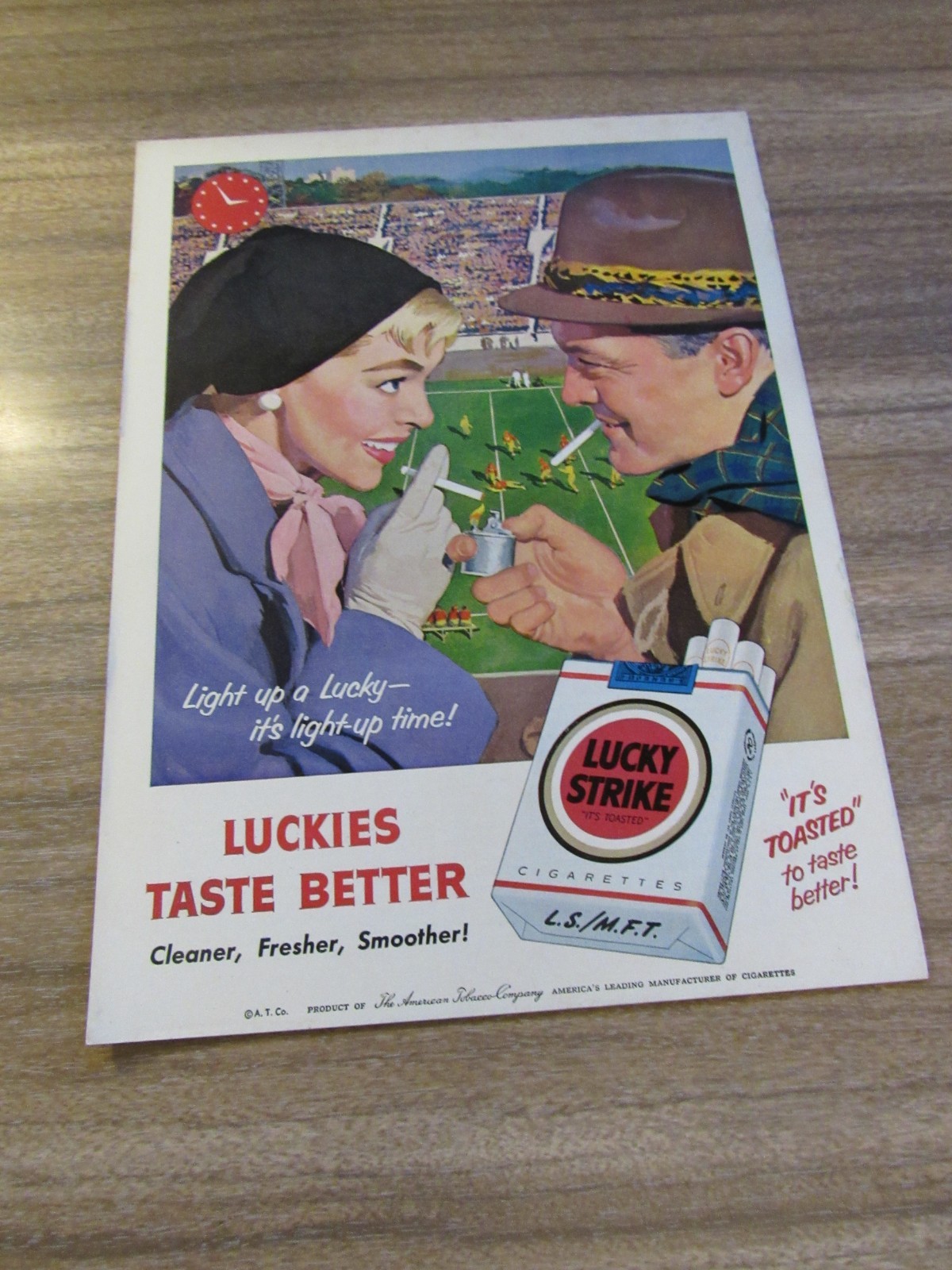 1955 Football Program Trinity Hilltoppers vs. St Lawrence