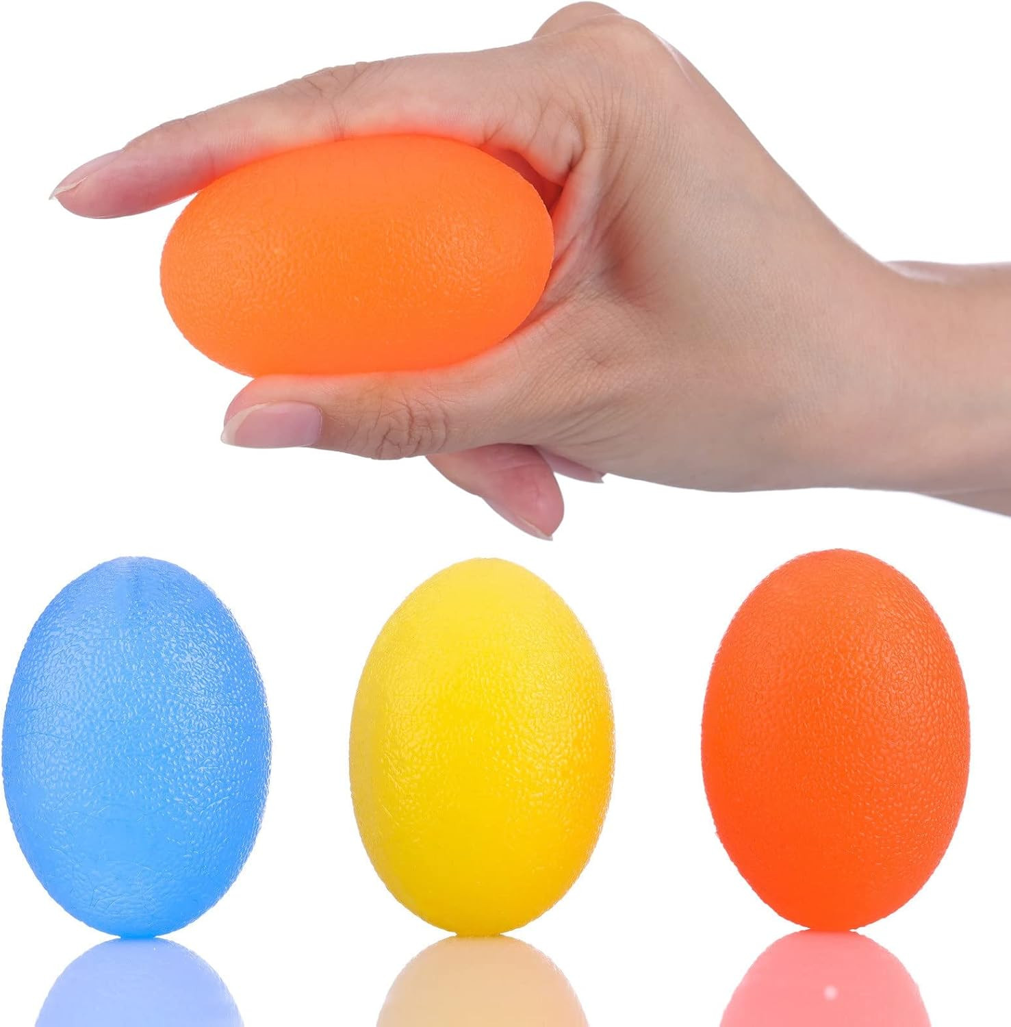 Hand Exercise Balls,Hand Therapy Balls,Grip Balls,Stress Relief Ball for Adult a
