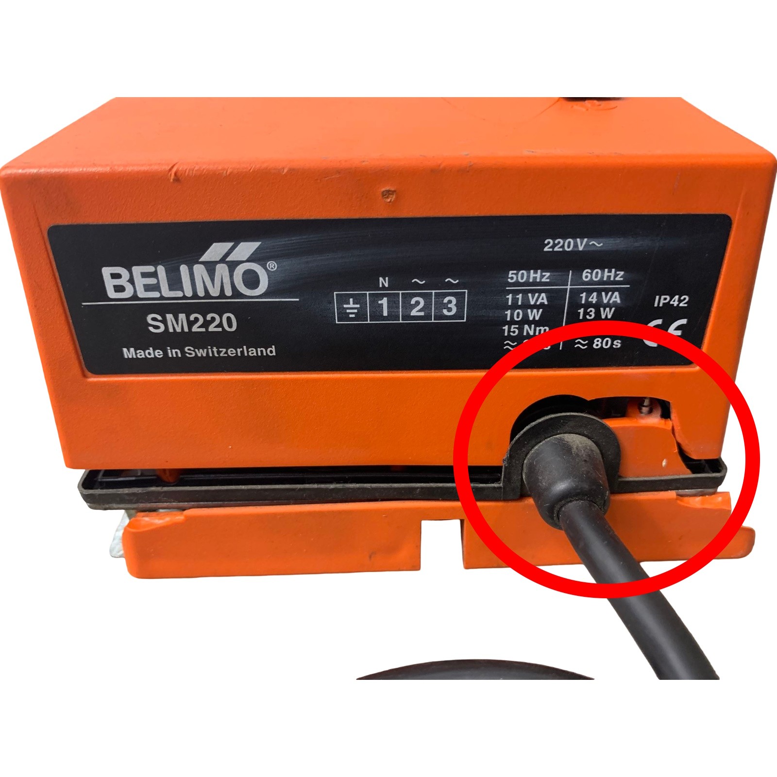 Body Broken Belimo SM220 Air Flap Actuator