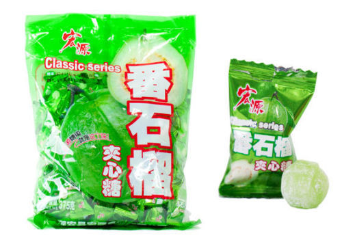 4 / 12 Bags, Hong Yuan, Guava, Hard Candy, 12.35 oz