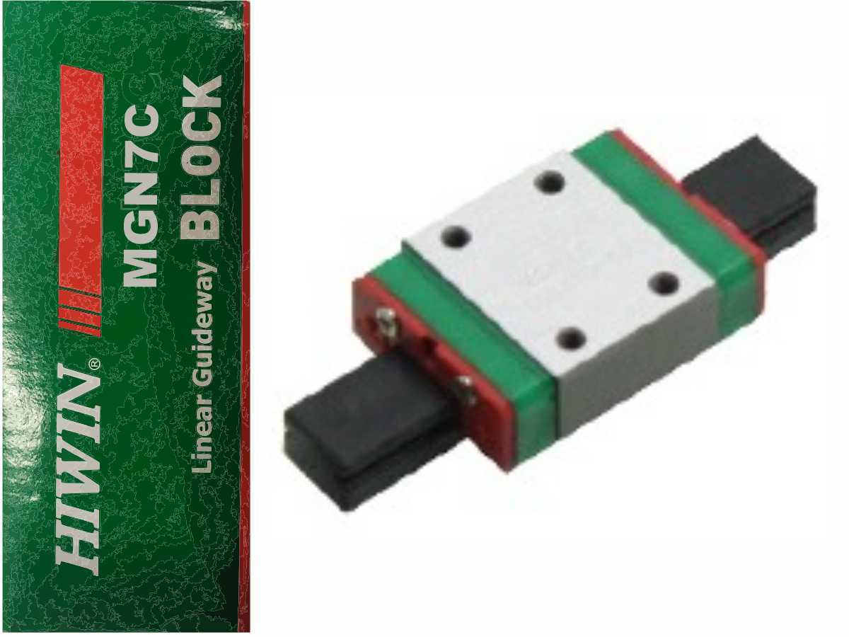 New Hiwin MGN7C Short / Standard Block / MGN7 Series / 7mm / 3D Printer