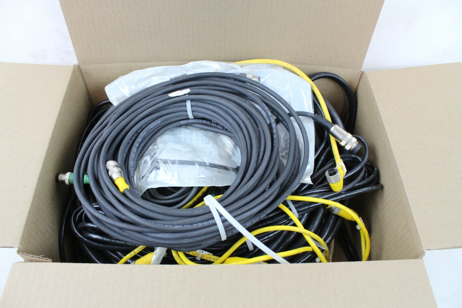 Huge Medical Monitor Equipment Cables Cords Lot Computer Phone Communication
