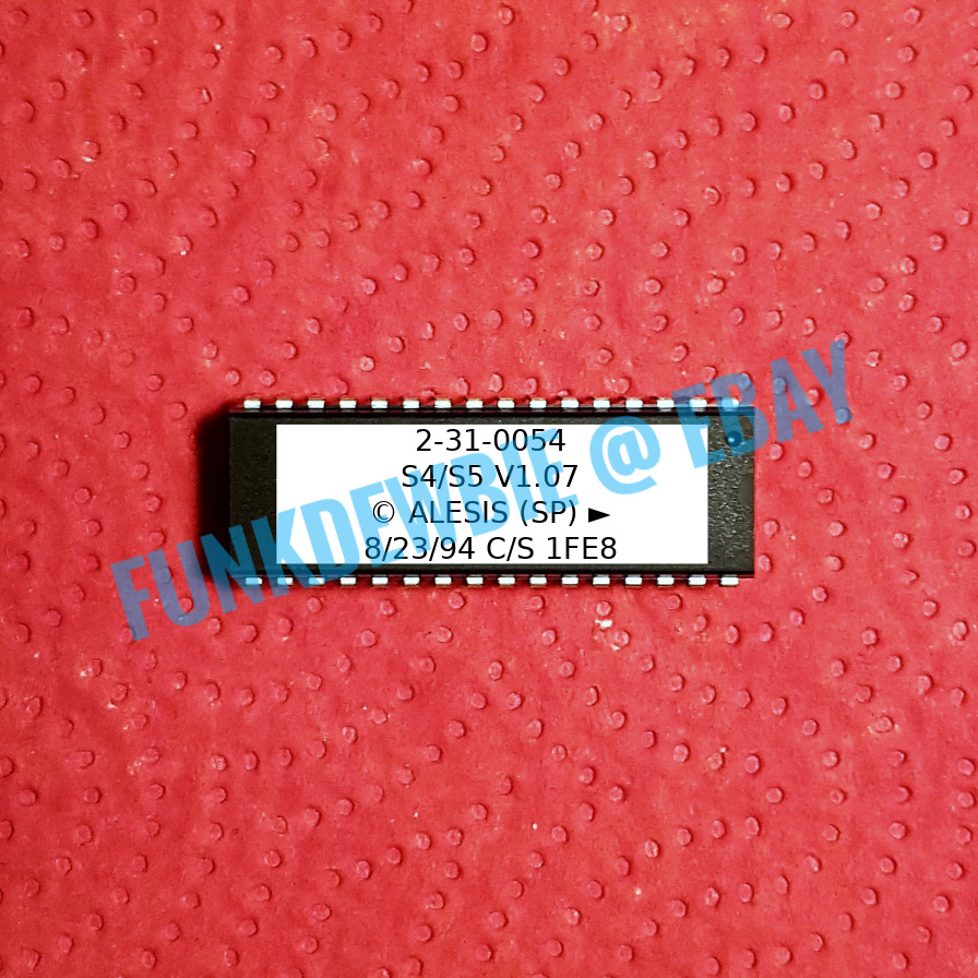 Alesis S5 Quadrasynth OS v1.07 EPROM Firmware Upgrade KIT / ROM Update Chip