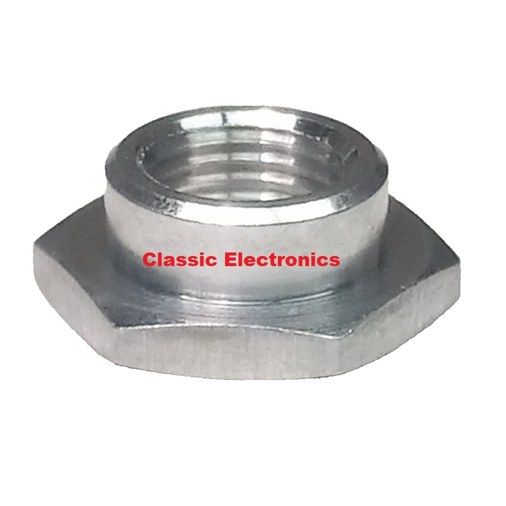 2pcs.  Deep Reach Potentiometer Hex Nut M7X0.75 Bushing Threads