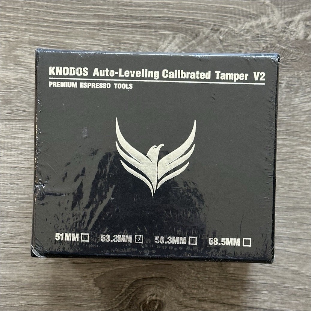 KNODOS V2 Auto-Leveling Calibrated Tamper Black