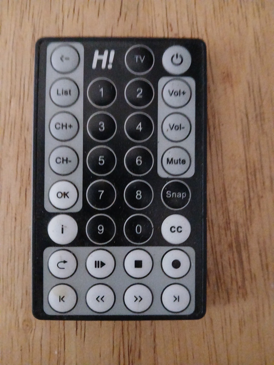 Hauppauge Wintv Remote