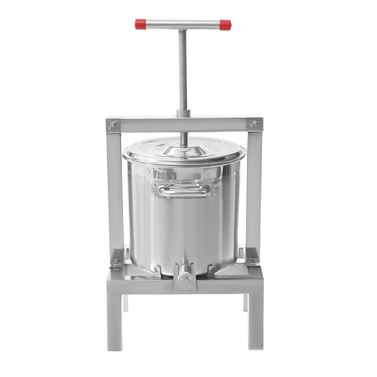10L Manual Fruit Presser Durable Grape Apple Juice Extractor Beeswax Presser