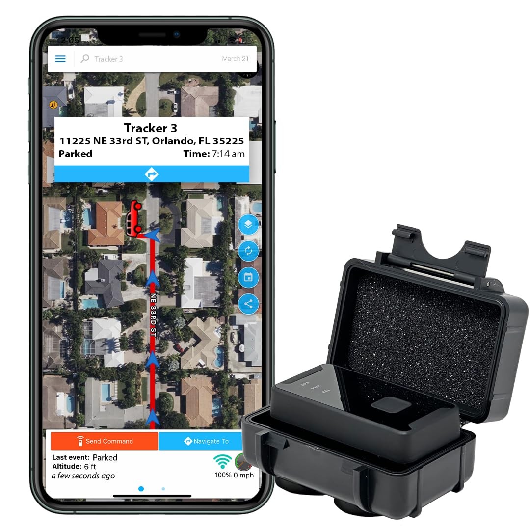 2.0 GPS Tracker with Magnetic Case | Real-Time Car & Asset Tracking