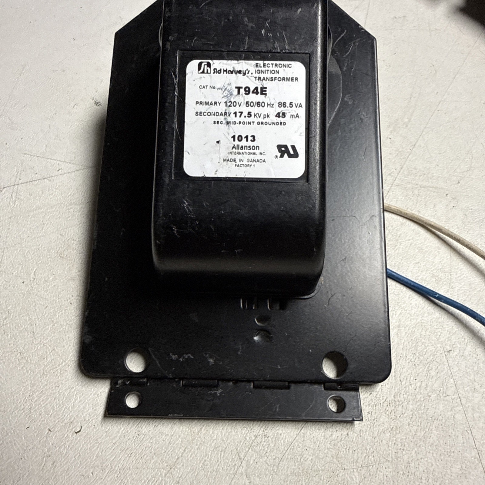 Sid Harvey's Ignition Transformer T94E