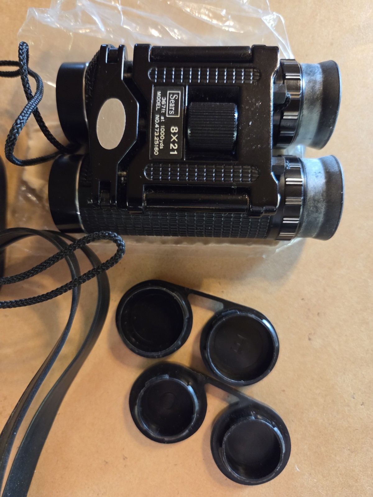 Vintage Sears 8x21 Compact Binoculars