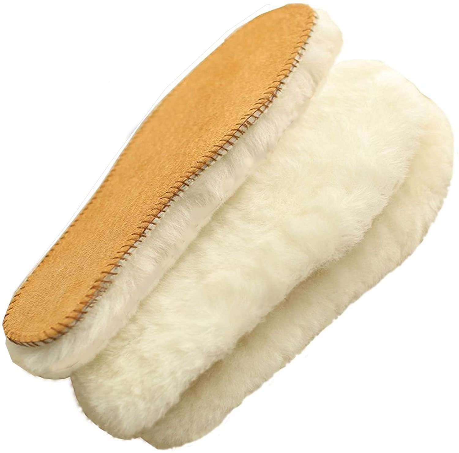 Australian Sheepskin Insoles,Thick and Warm Wool Insole,Men Insole (13 M Men)