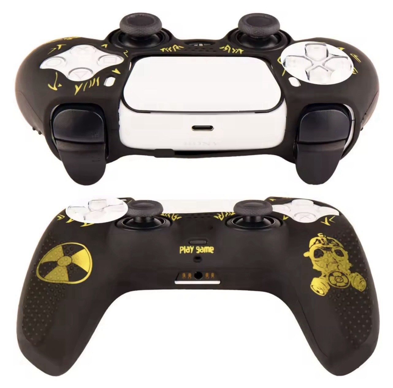 PS5 Controller Silicone Nuke Skin Grip Cover Anti-Slip Protector.