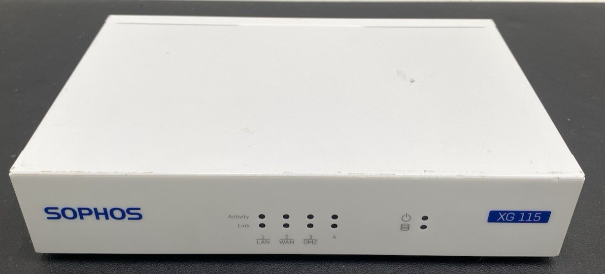 Sophos XG115 Rev.3 Firewall – Power Tested – License Unknown