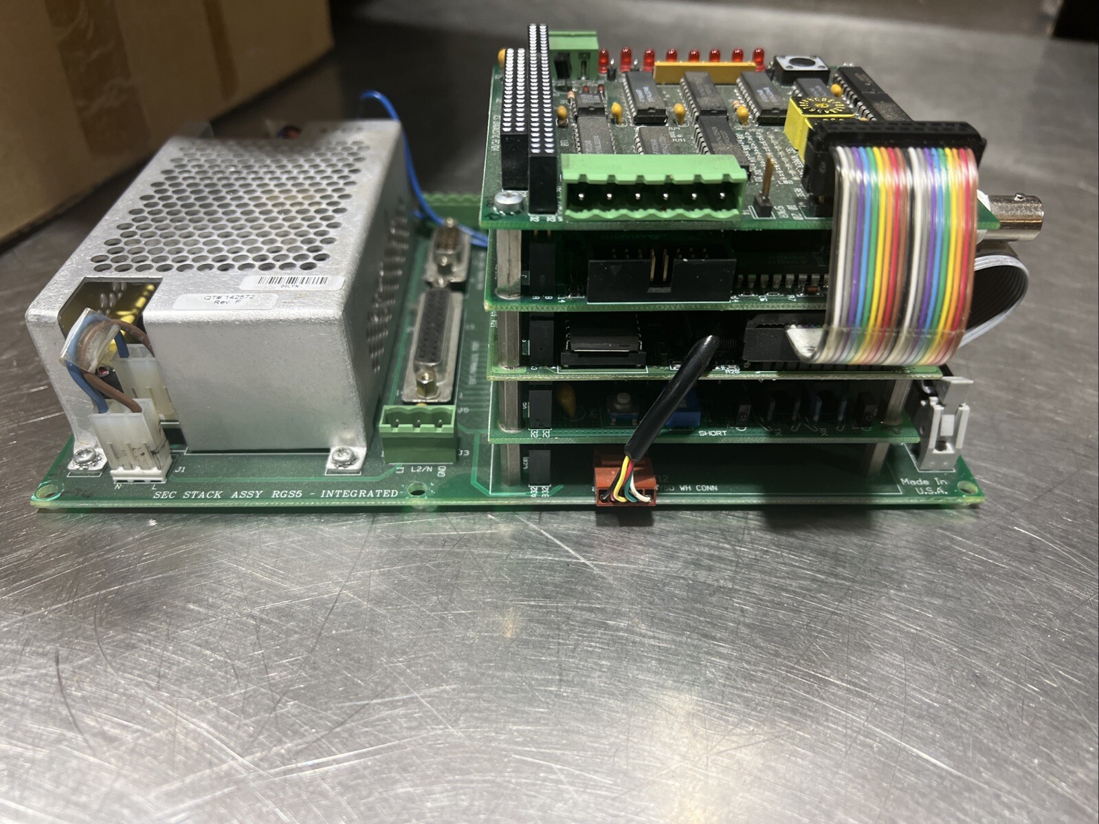 QUADTECH SEC Stack Assy RGS5-Integrated Control Assembly Used Surplus