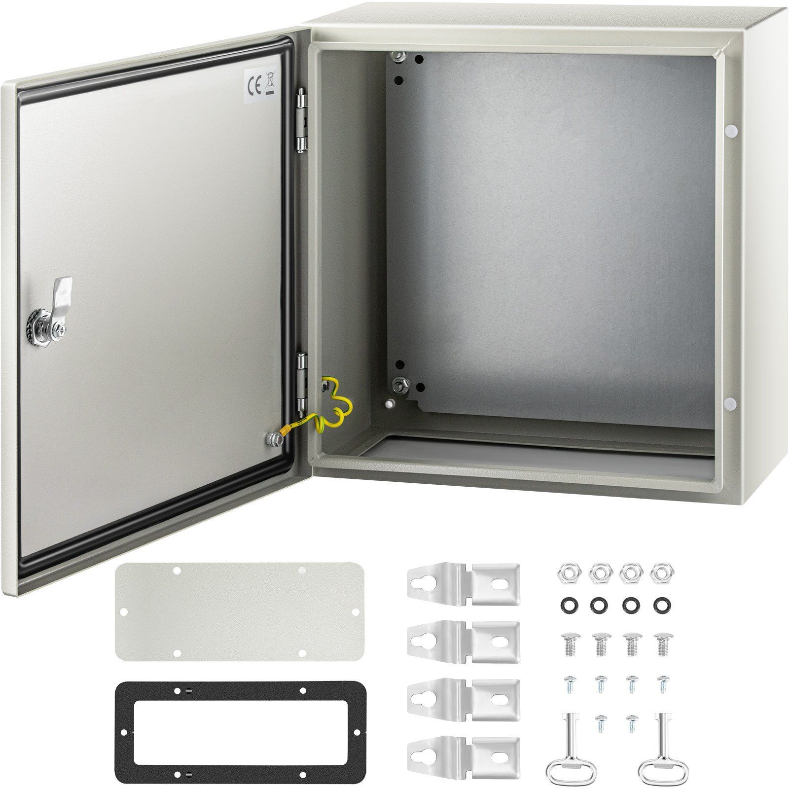 16'' x 16'' x 8'' NEMA 4X Steel Electrical Box IP66 Waterproof & Dustproof