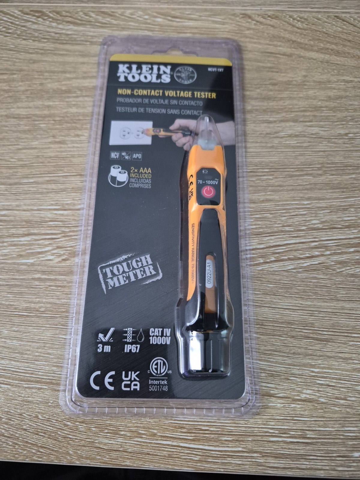 Klein Tools NCVT-1XT Non-Contact Voltage Tester Pen (70-1000V AC) – New Sealed