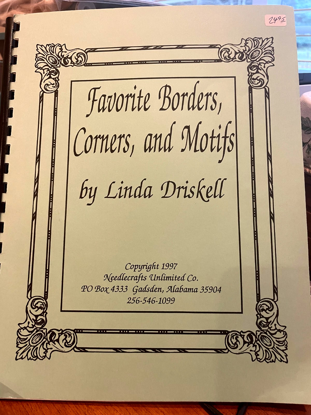HTF Linda Driskell FAVORITE BORDERS, CORNERS & MOTIFS Booklet-Autographed!