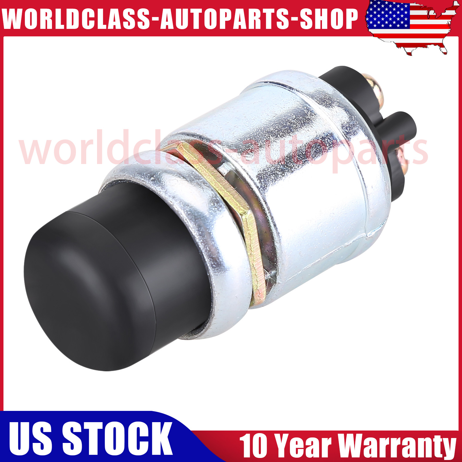 50A 12V Waterproof Car Boat Track Switch Push Button Horn Engine Start Starter