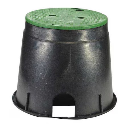 Nds 111Bc Valve Box, Round, 10 In H X 9-1/2 In Dia