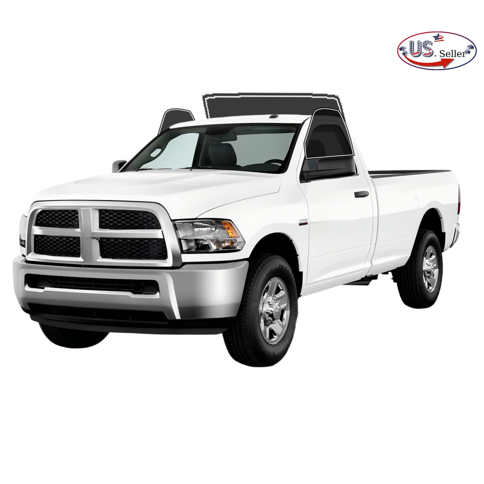 Computerized Custom PreCut 2Ply Window Tint Film Kit For ALL RAM 2500/3500