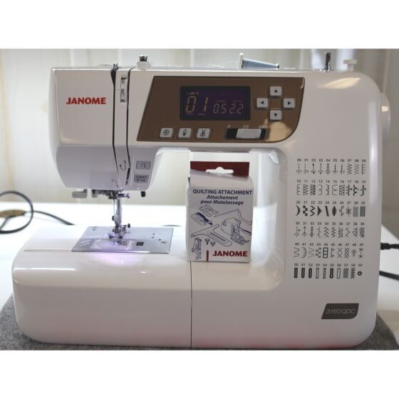Janome 3160 QDC Quilt Decor Sewing Machine PreOwned