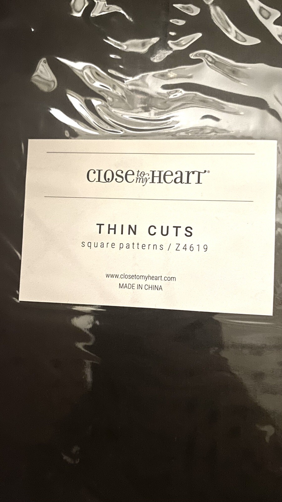 CTMH SQUARE PATTERNS Thin Cuts #Z4619 New Sealed Package 🏷️ Sale$