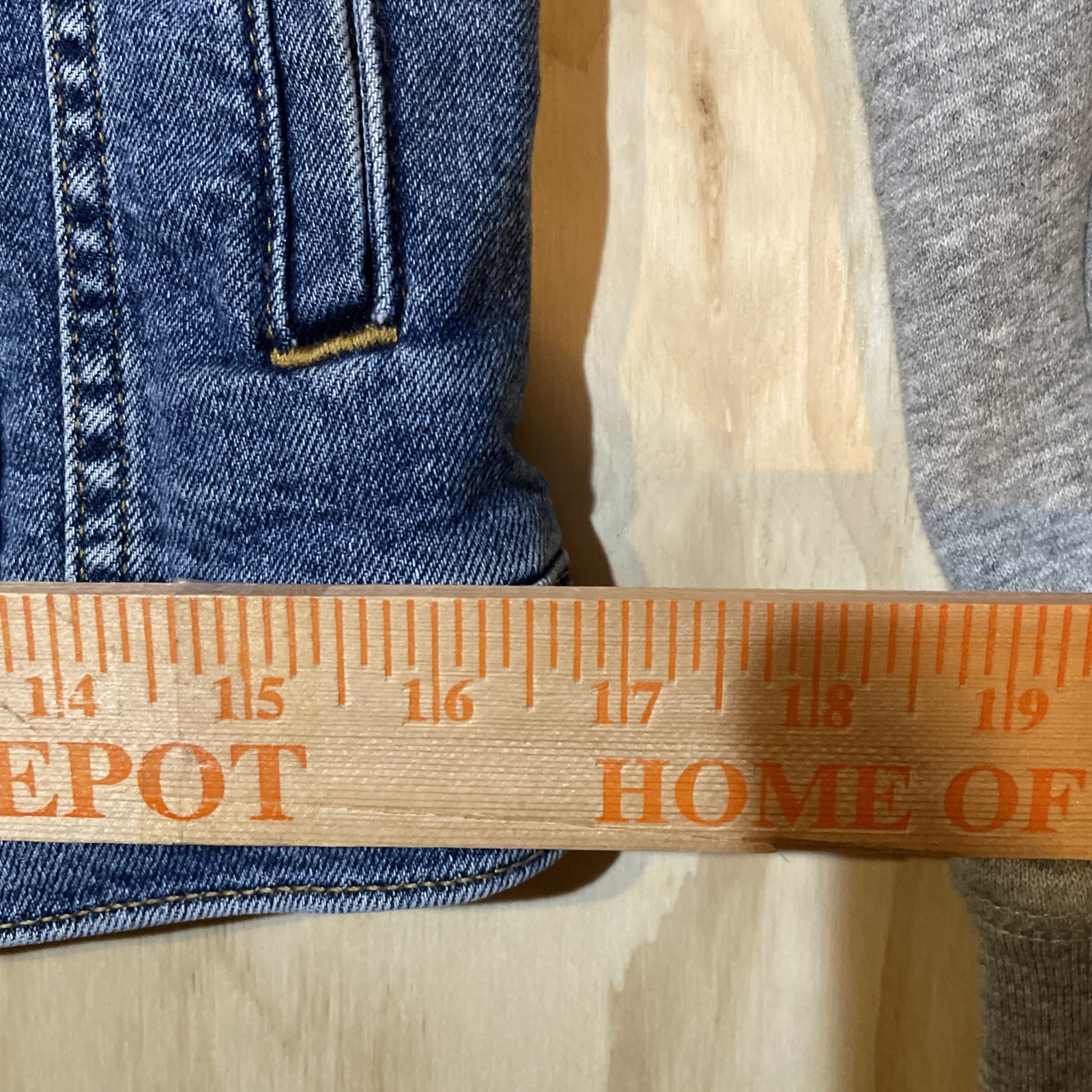 Levi Strauss Denim Hybrid Trucker Jacket Small. Excellent Condition