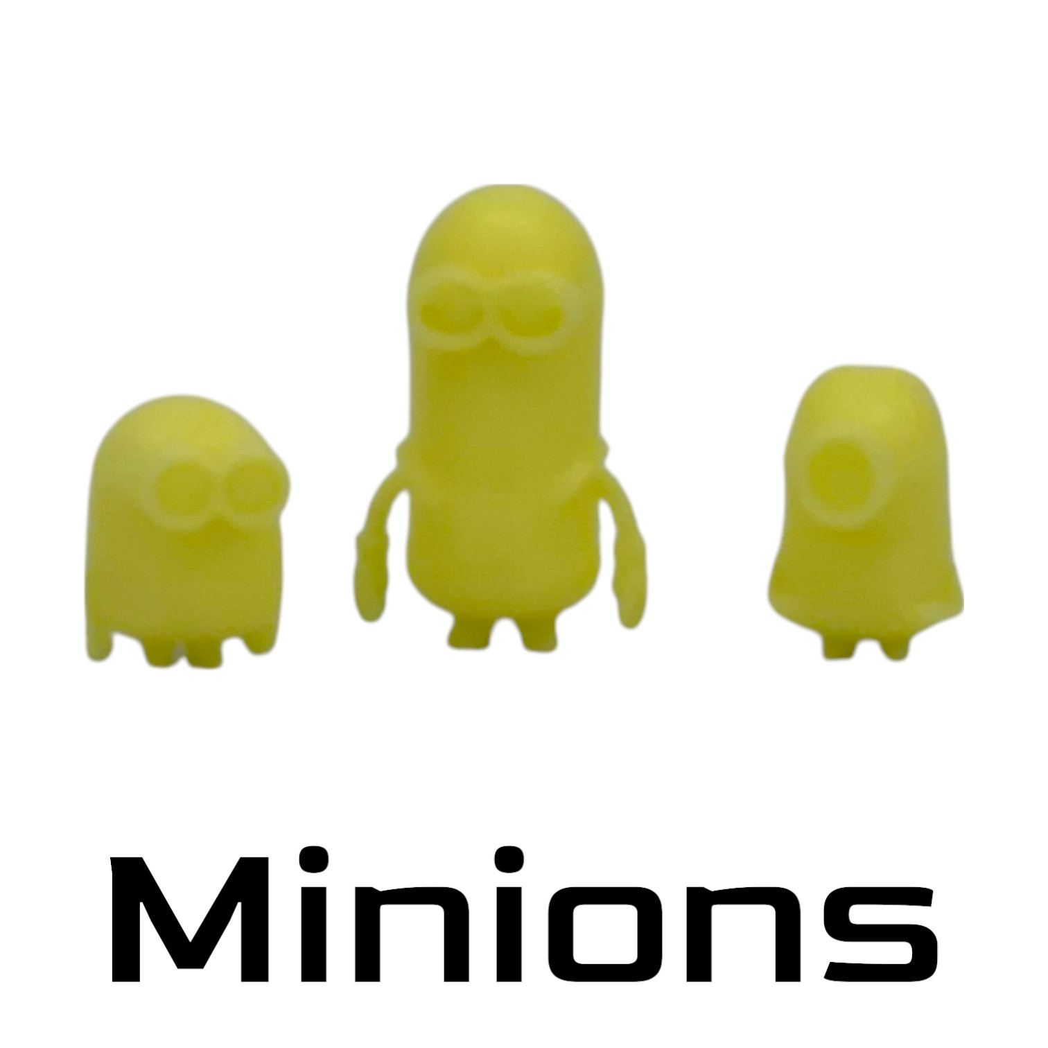 Minions (3pk) - G Scale 1:24 - Yellow