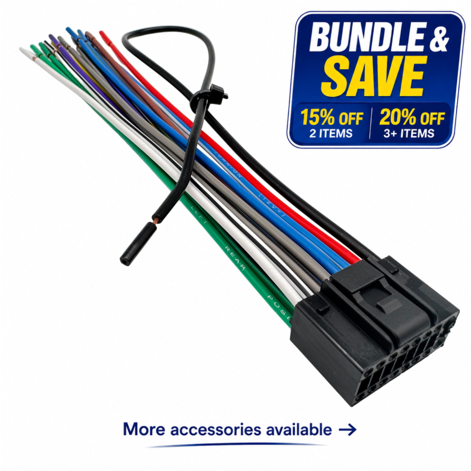 WIRE HARNESS FOR KENWOOD DNX-771 DNX771 Car Receiver