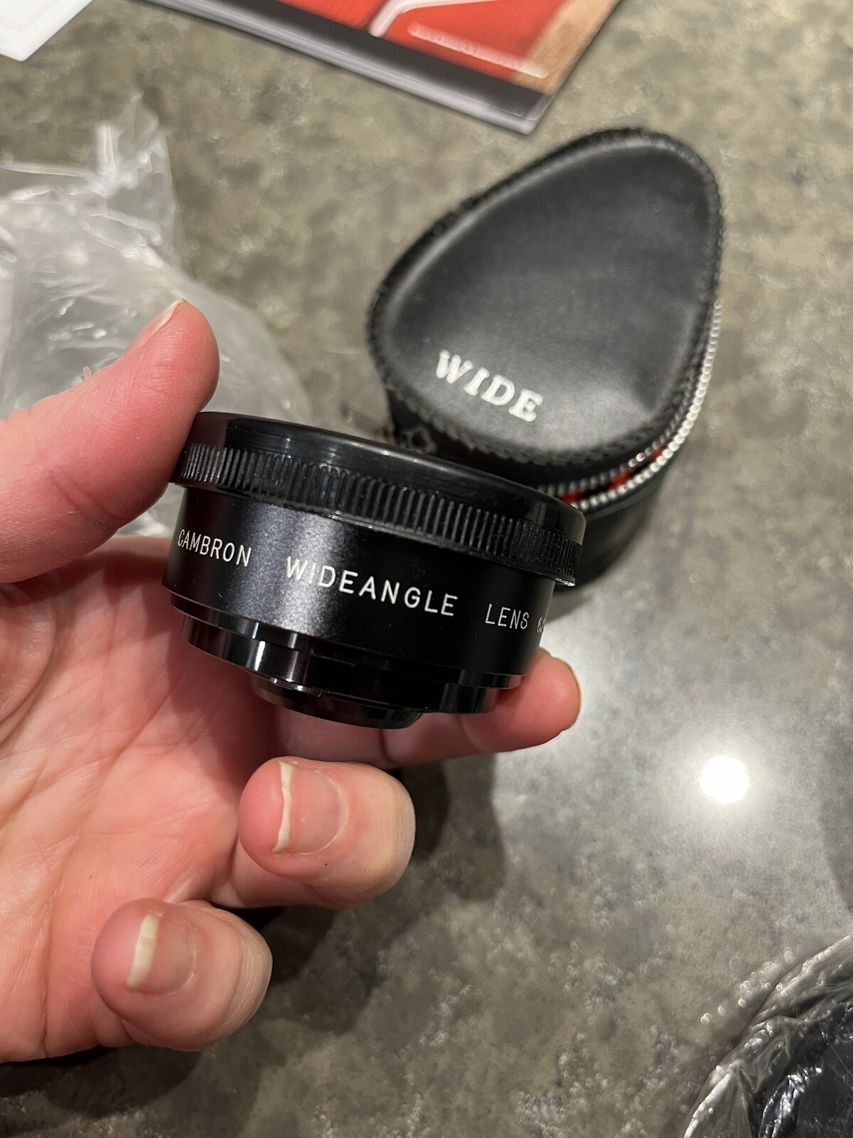 Cambron 6X6 LENS - Set Of 2- WIDEANGLE AND Telephoto