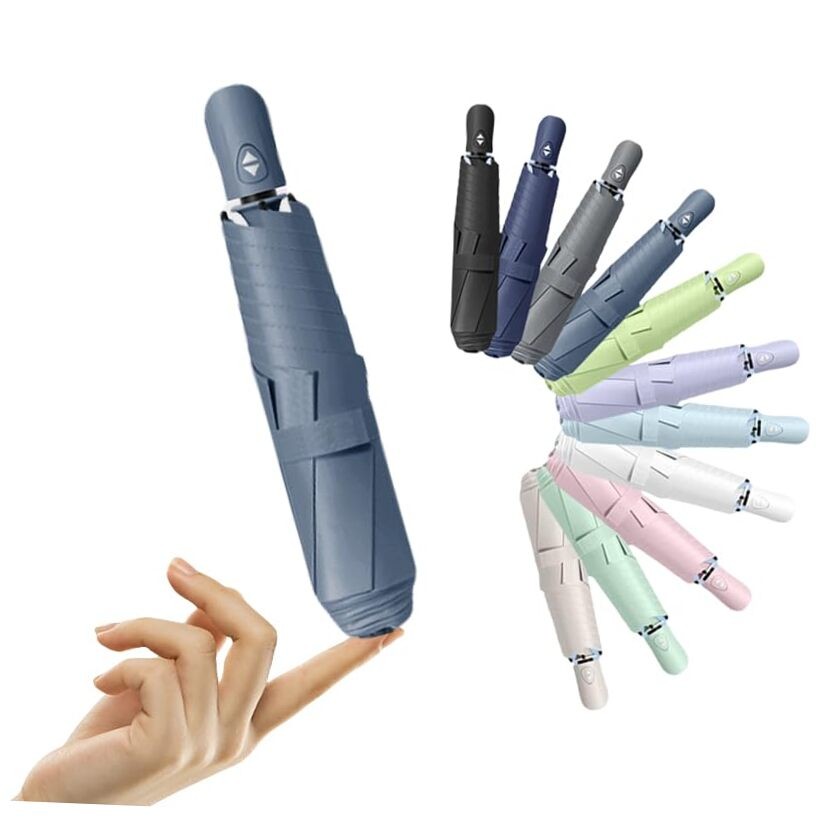Mini Ultra-Lightweight Compact Portable Auto Open/Close 35.4inches Navy Blue